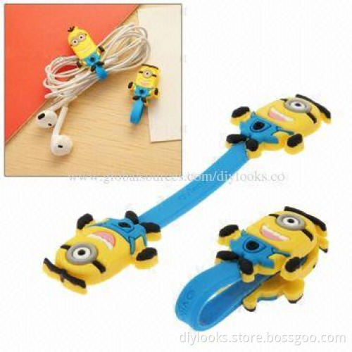 Wholesale Cute Earphone Winders, 9.5cm Spread Length